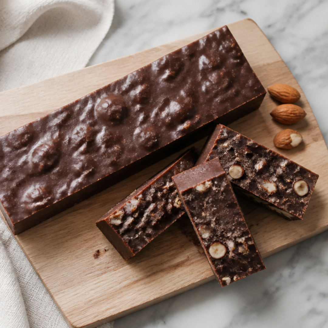 Turrón de Chocolate con Pastelería Ascaso